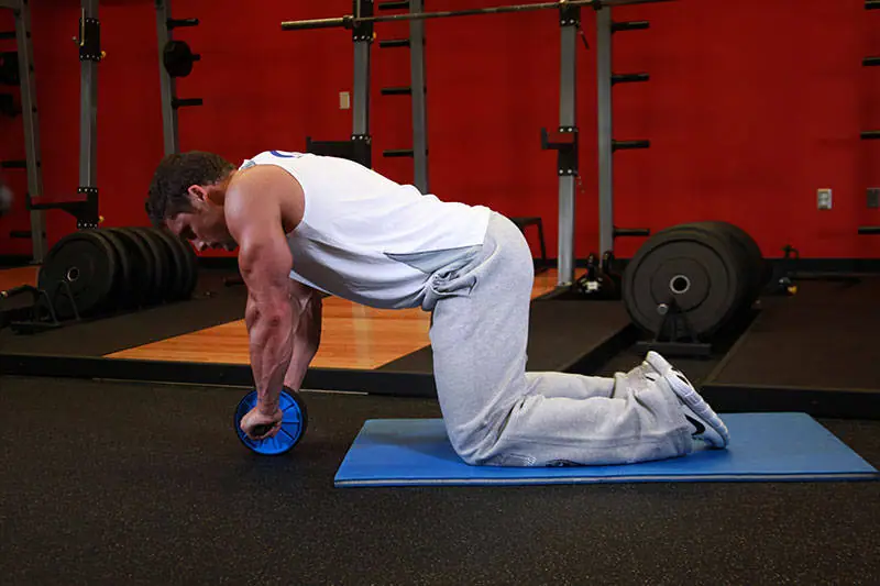 Ab Roller — posisi awal