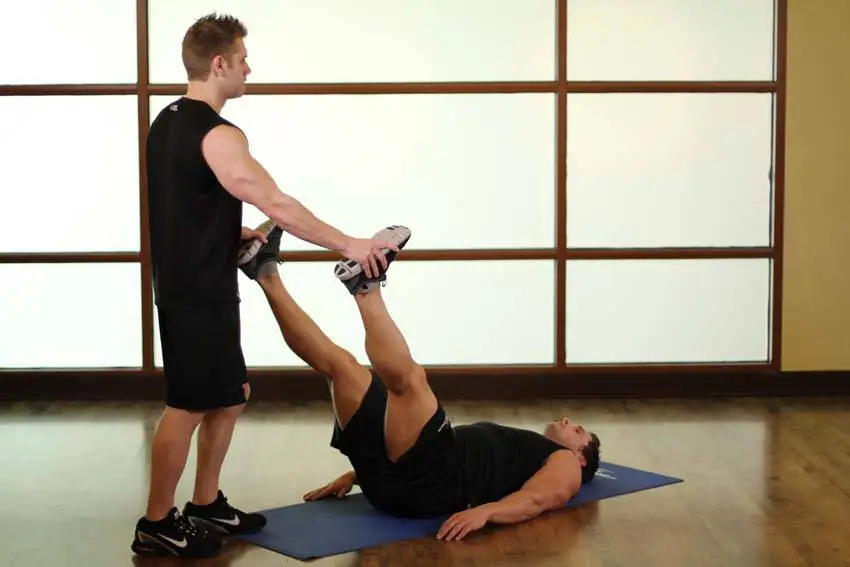 Adductor/Groin — posisi akhir