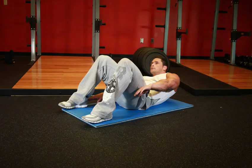 Alternate Heel Touchers — posisi awal