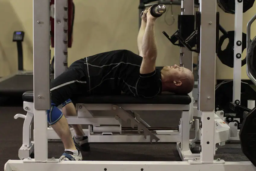 Bench Press - Powerlifting — posisi awal