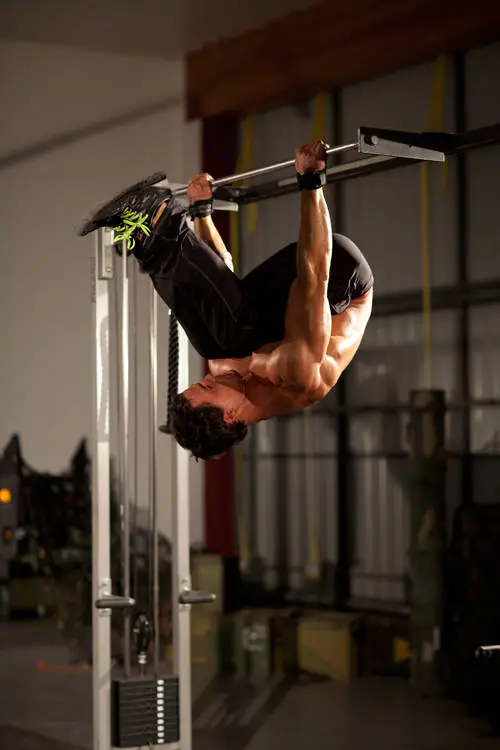 Bodyweight Mid Row — posisi awal