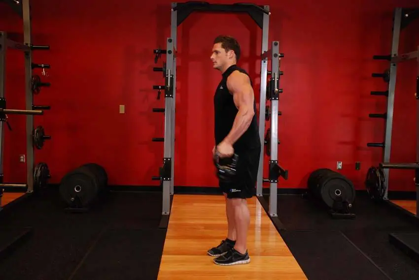 Bottoms-Up Clean From The Hang Position — posisi awal