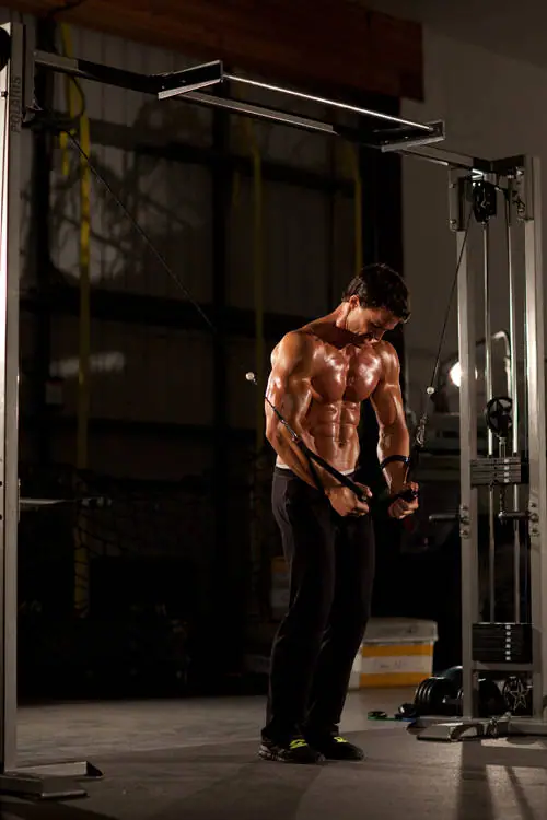 Cable Iron Cross — posisi akhir