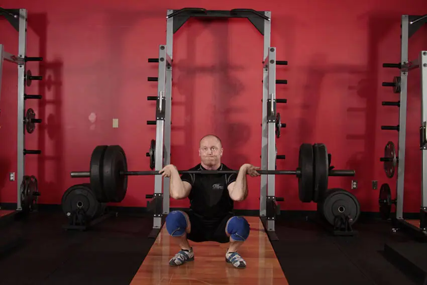 Clean and Jerk — posisi akhir