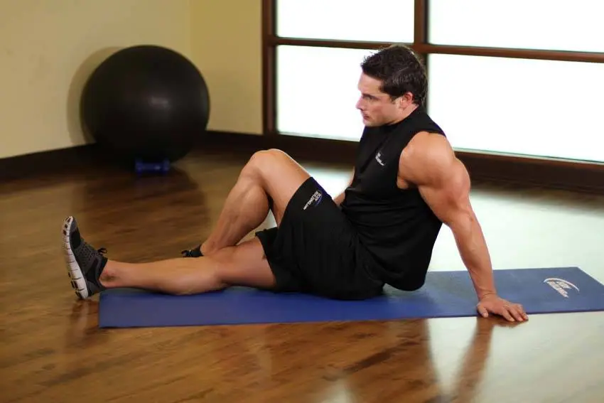 Dancer's Stretch — posisi awal