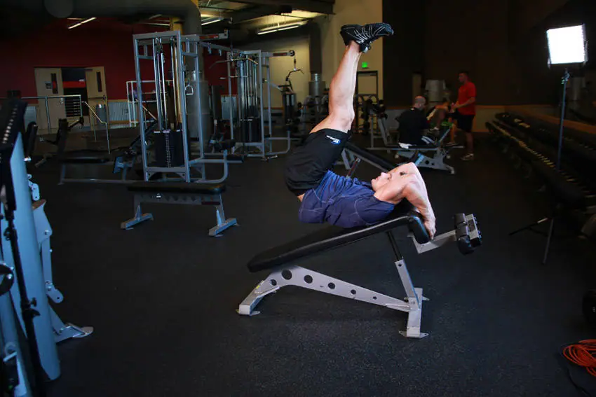 Decline Reverse Crunch — posisi akhir