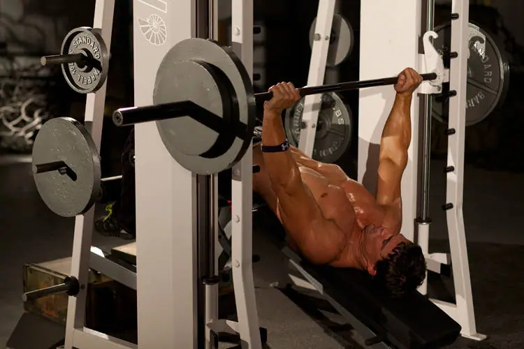 Decline Smith Press — posisi awal