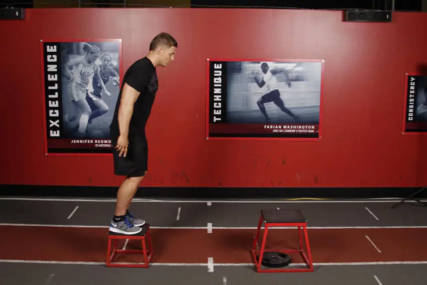 Depth Jump Leap — posisi awal