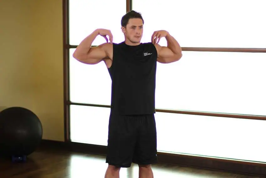 Elbow Circles — posisi awal
