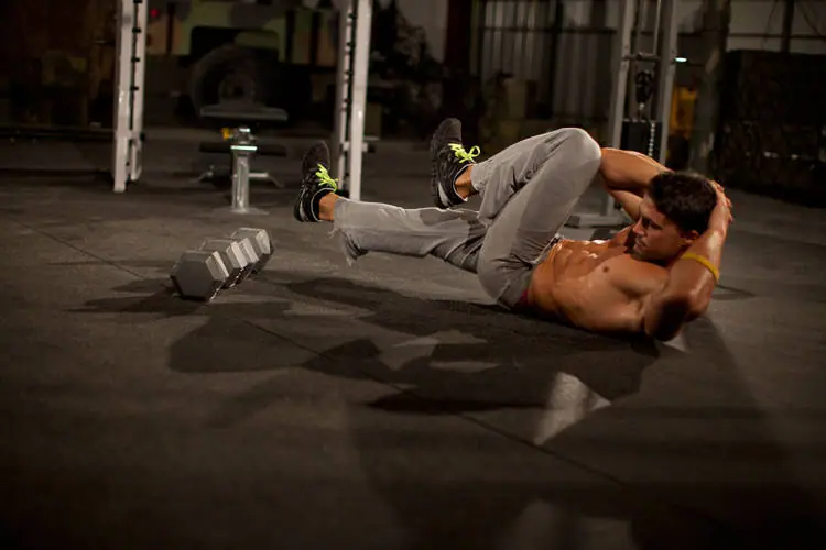 Elbow to Knee — posisi awal