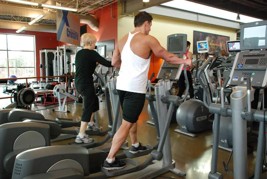 Elliptical Trainer — posisi awal