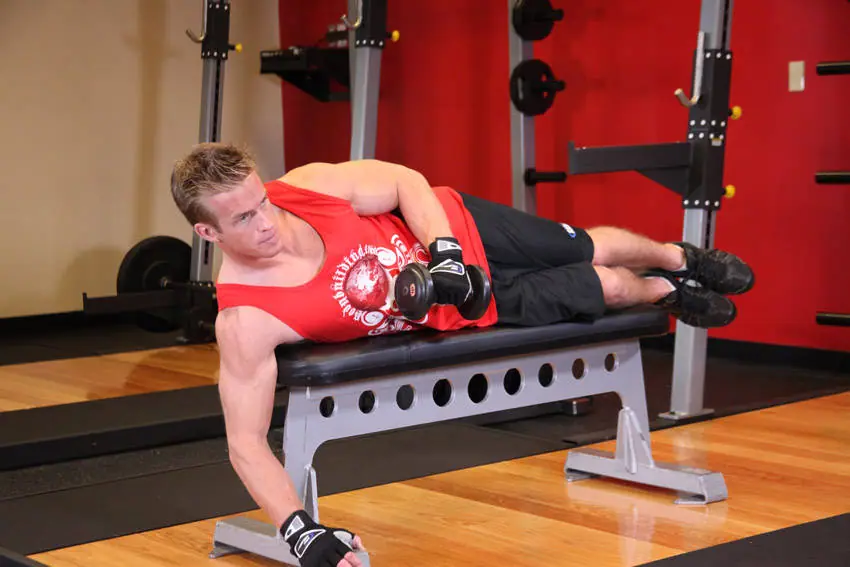 External Rotation — posisi awal
