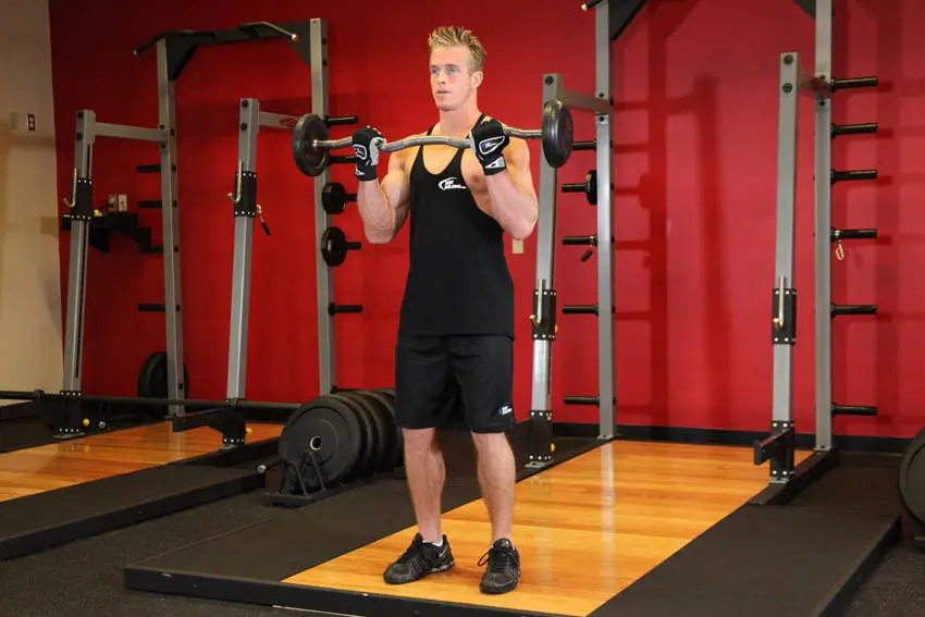 EZ-Bar Curl — posisi akhir