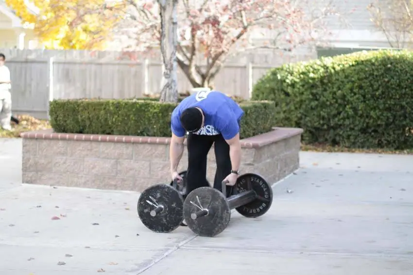 Farmer's Walk — posisi awal