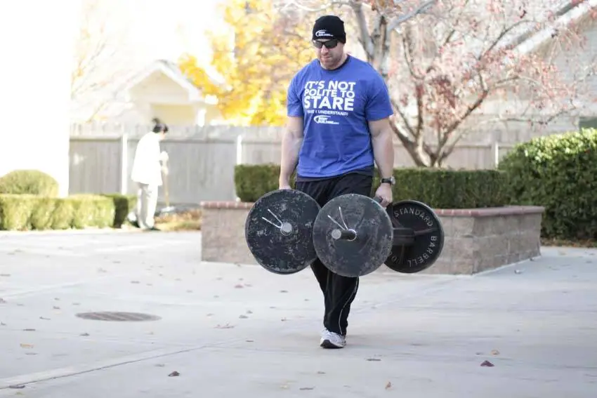 Farmer's Walk — posisi akhir