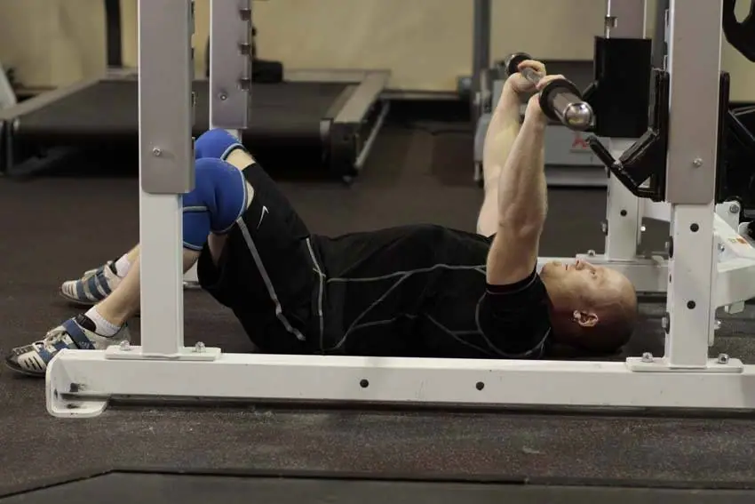 Floor Press — posisi awal
