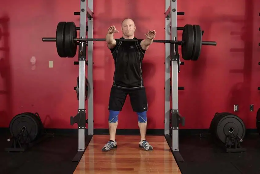 Frankenstein Squat — posisi awal