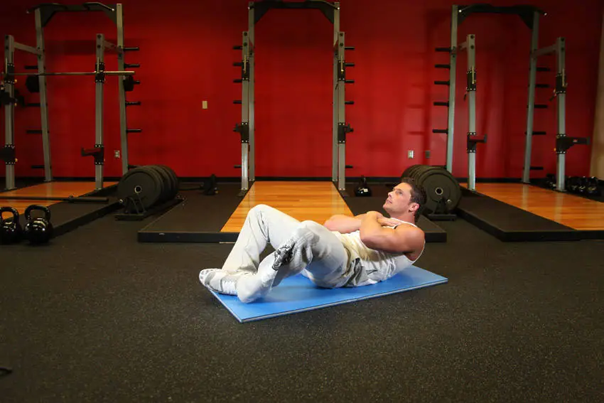 Frog Sit-Ups — posisi akhir