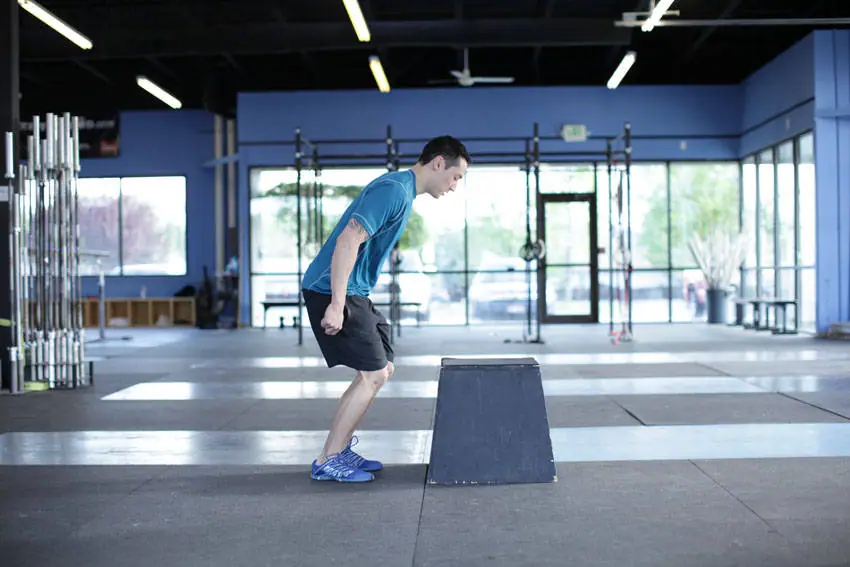 Front Box Jump — posisi awal