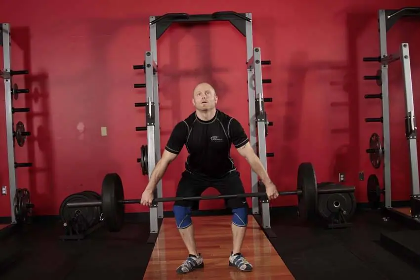 Hang Snatch — posisi awal