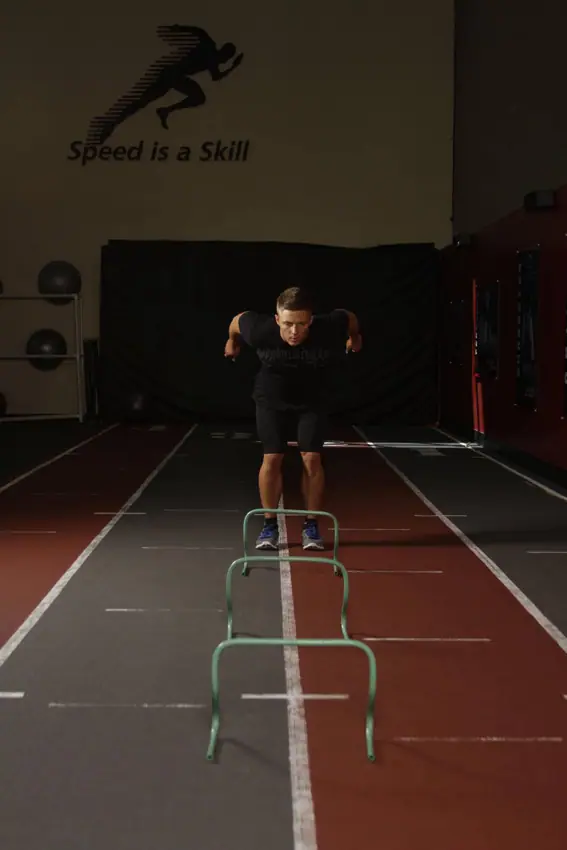 Hurdle Hops — posisi awal