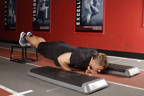 Incline Push-Up Depth Jump