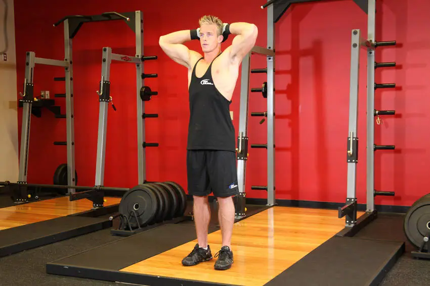 Isometric Neck Exercise - Front And Back — posisi akhir