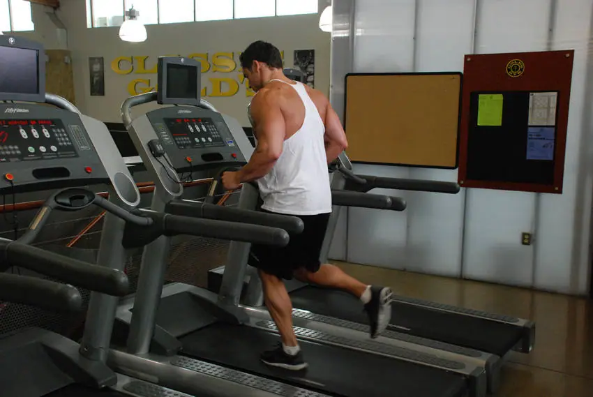 Jogging, Treadmill — posisi awal