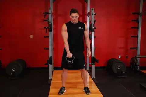 Kettlebell Hang Clean