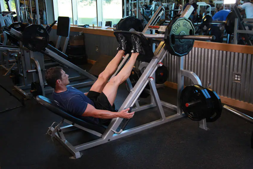 Leg Press — posisi awal