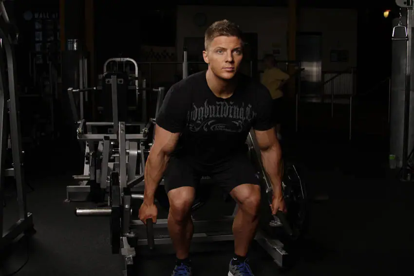 Leverage Deadlift — posisi awal