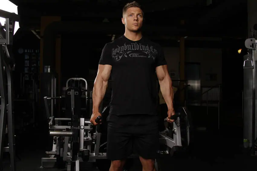 Leverage Deadlift — posisi akhir