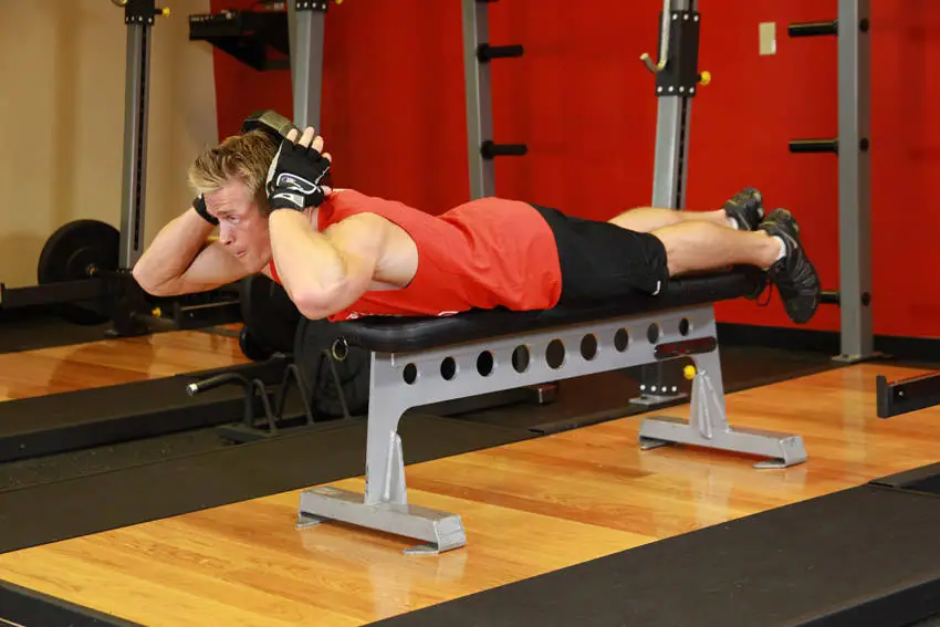 Lying Face Down Plate Neck Resistance — posisi akhir
