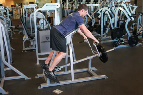 Lying T-Bar Row