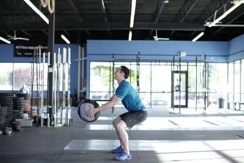 Medicine Ball Scoop Throw