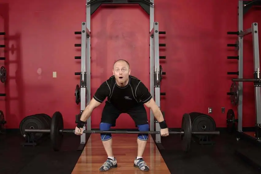 Muscle Snatch — posisi awal