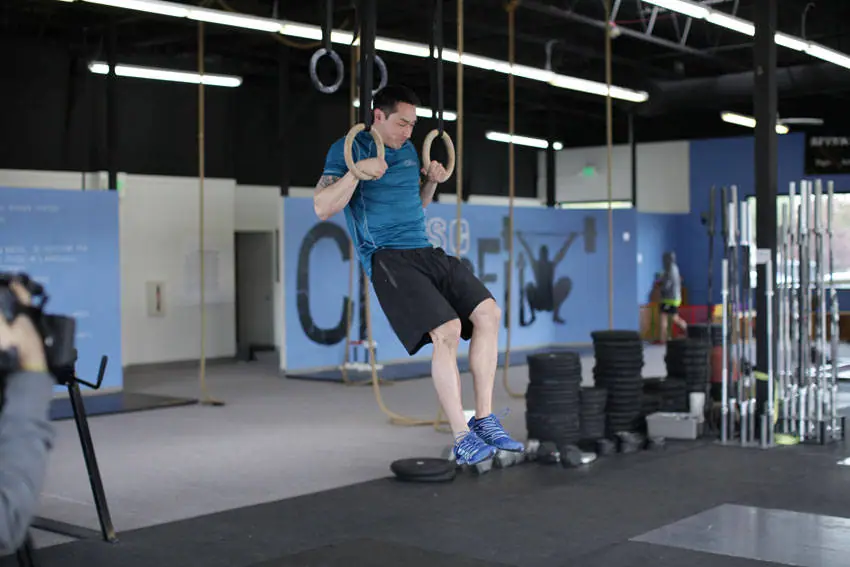 Muscle Up — posisi akhir