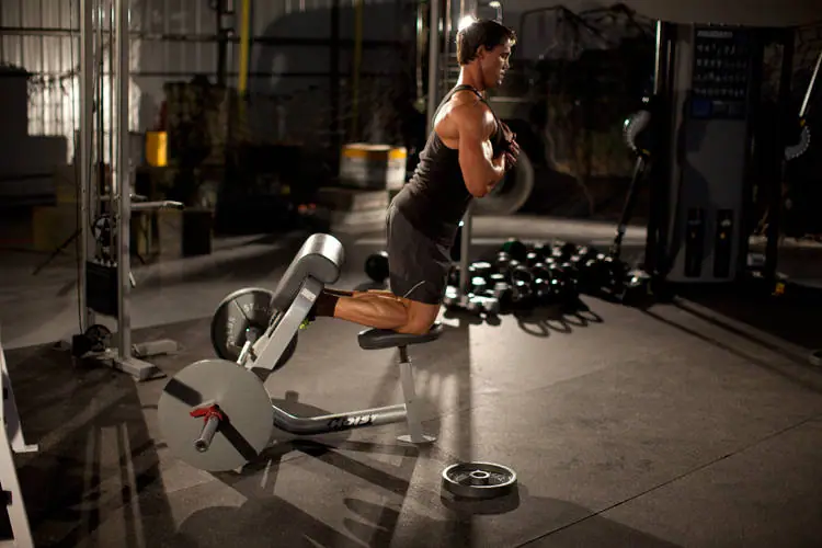 Natural Glute Ham Raise — posisi awal