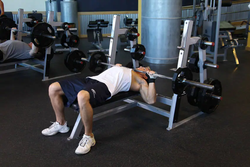 Neck Press — posisi awal