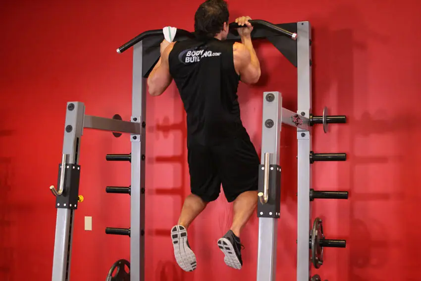 One Arm Chin-Up — posisi akhir