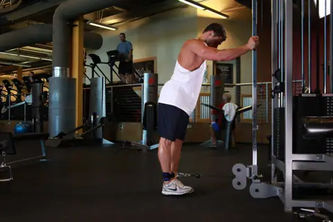 One-Legged Cable Kickback