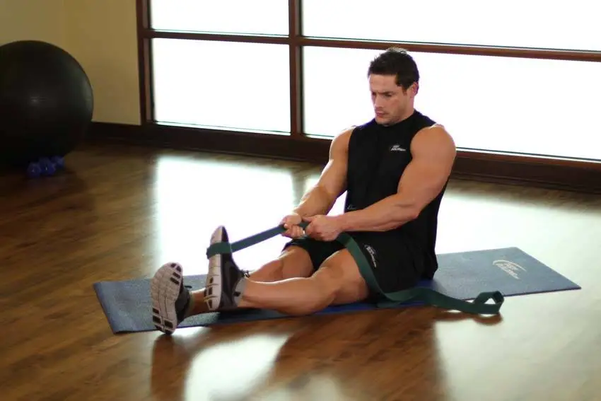 Peroneals Stretch — posisi awal