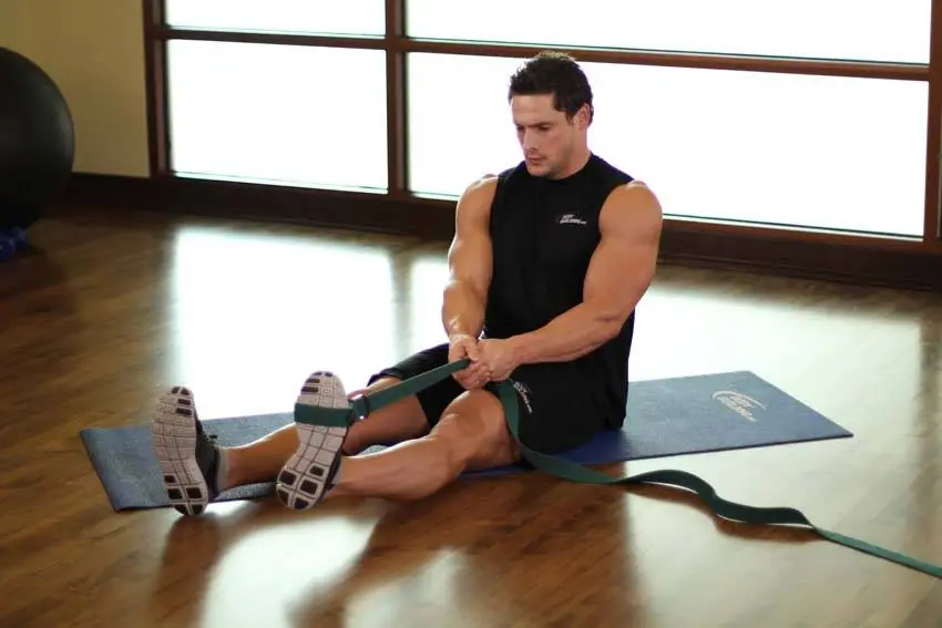 Posterior Tibialis Stretch — posisi awal