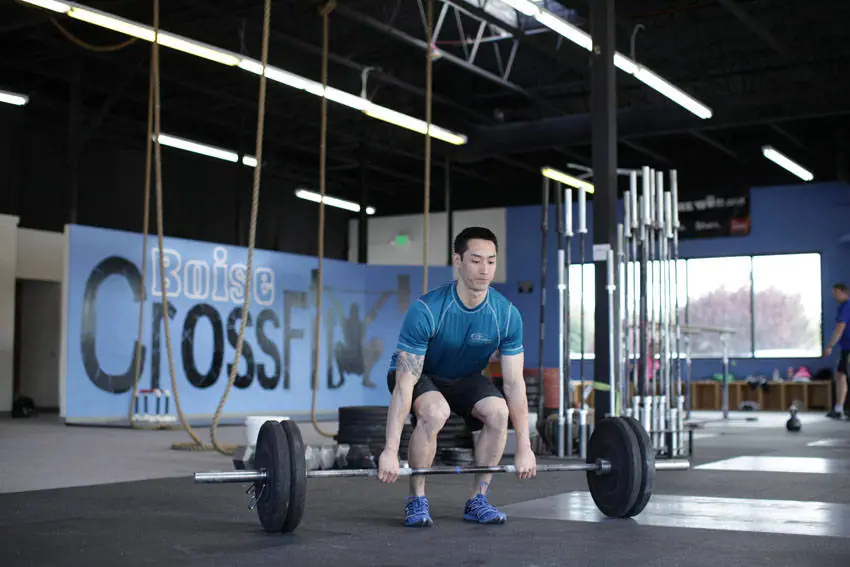 Power Clean — posisi awal