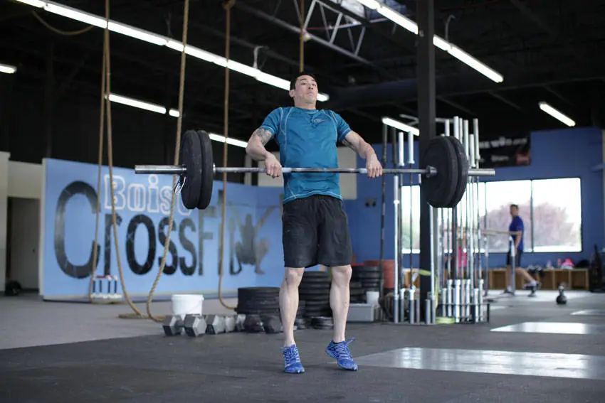 Power Clean — posisi akhir