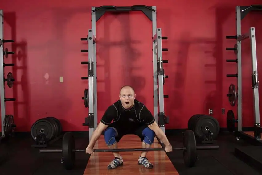 Power Snatch — posisi awal
