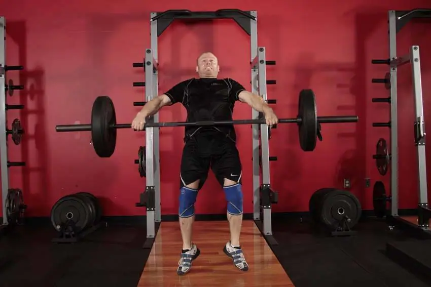 Power Snatch — posisi akhir