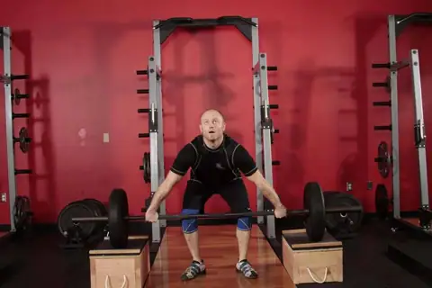 Power Snatch from Blocks