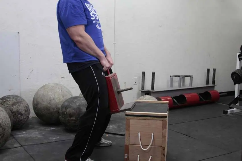 Power Stairs — posisi akhir