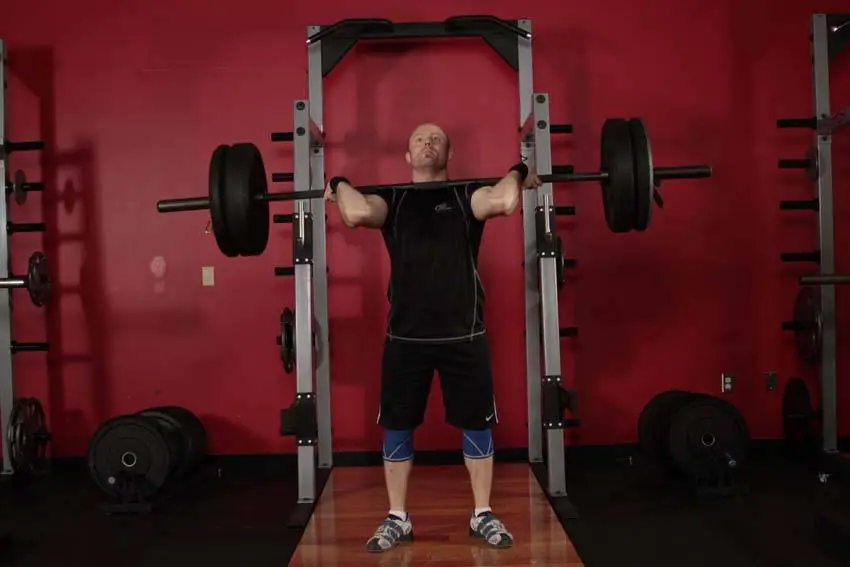 Push Press — posisi awal